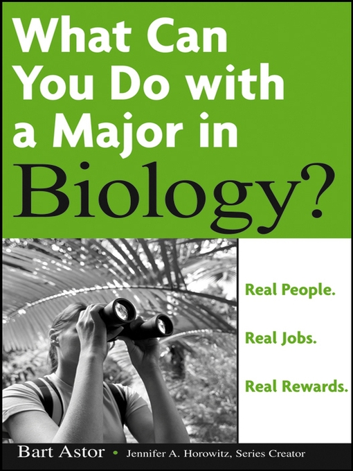 Cover image for What Can You Do with a Major in Biology